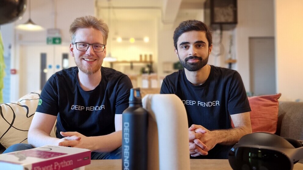 Cofounders Chris Besenbruch (left) and Arsalan Zafar (right)